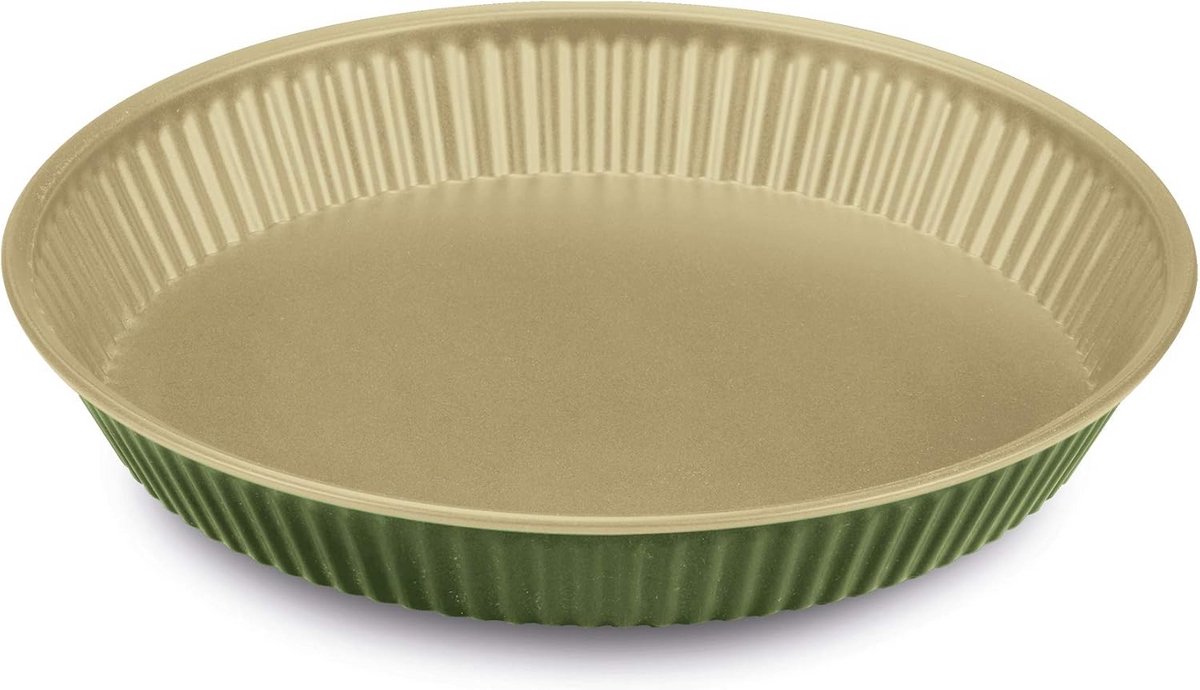 Ronde Bakvorm Staal Ø28 cm met 2-Laags Carnaubawas Antiaanbaklaag