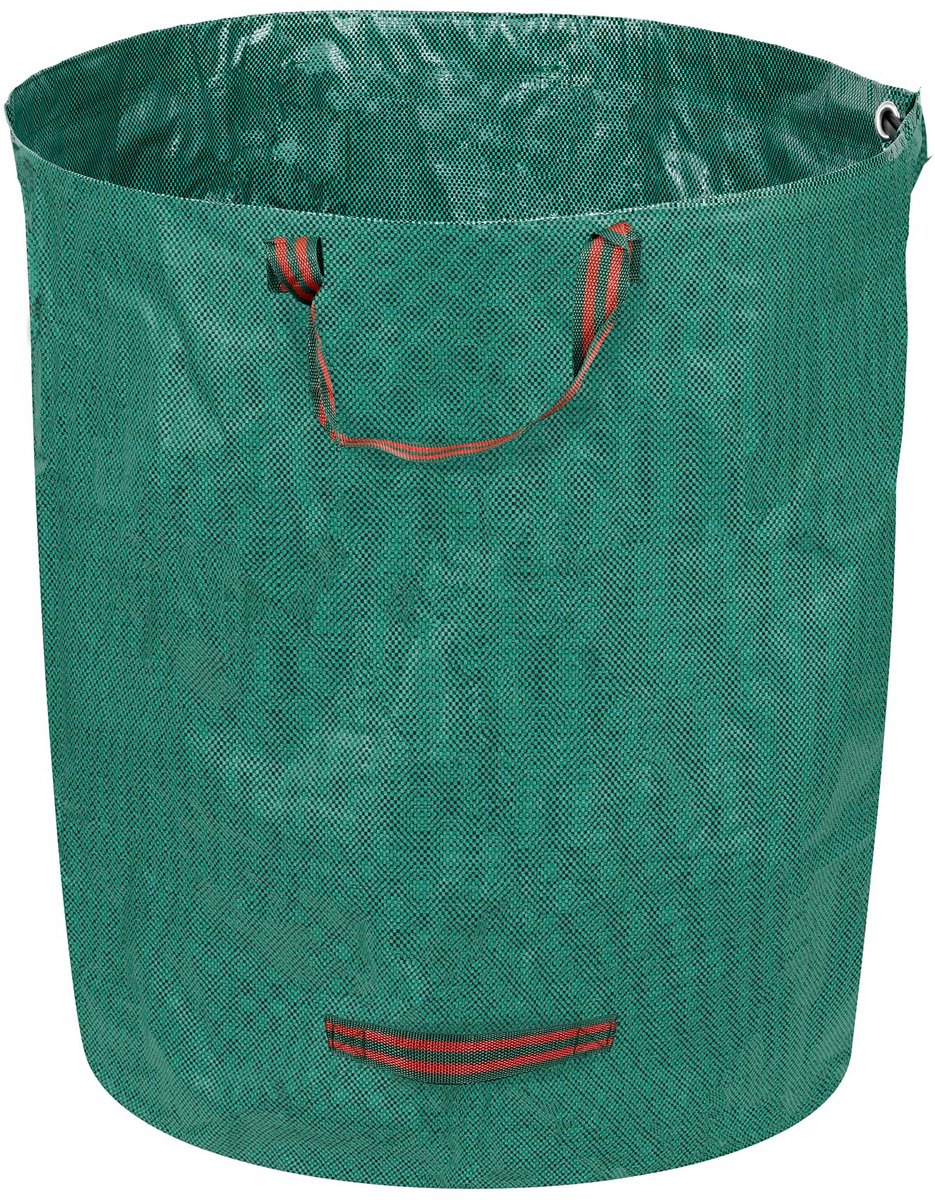 IMPERATORIS® Tuinafvalzakken - Tuinzakken - Opvouwbare Bladzakken - Waterafstotend en Scheurbestendig - Met 3 Handgrepen - 1 Stuk - Groen - 120L