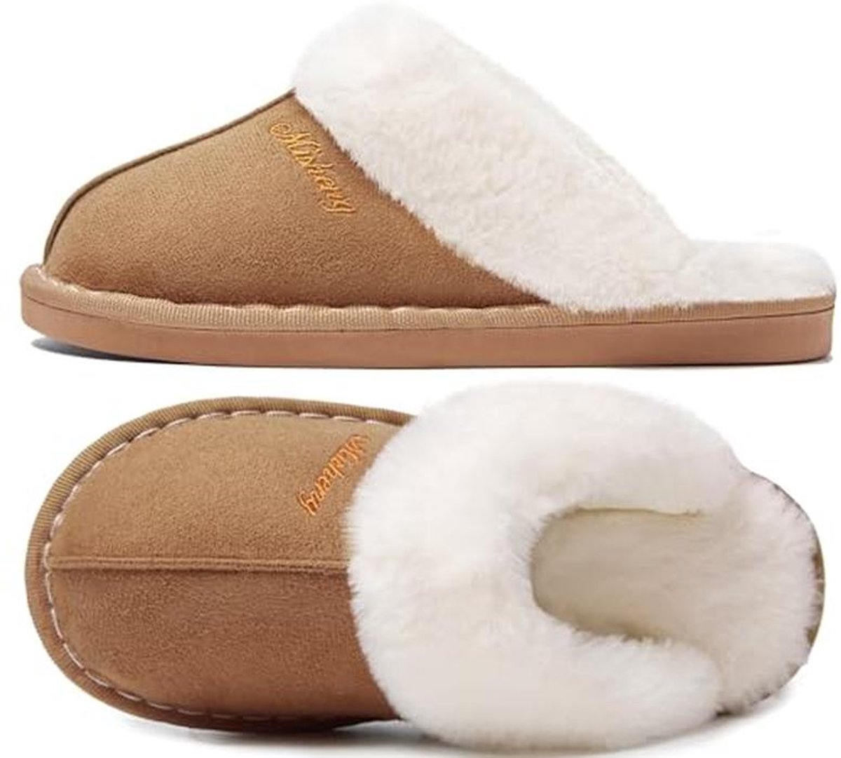 Dames Slippers Winter Warm met Geheugen Foam en Pluche