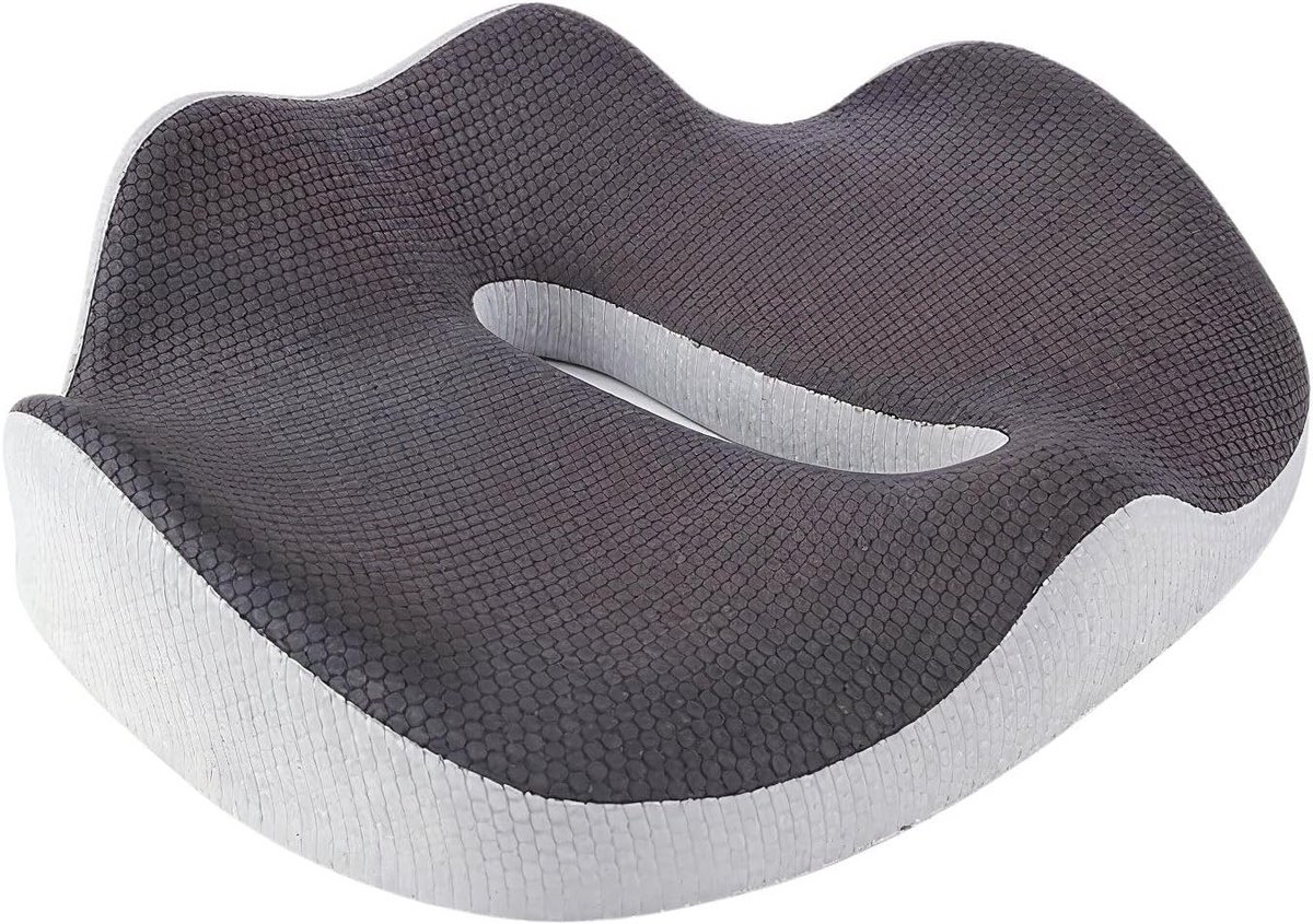 Ergonomisch Zitkussen van Visco-Gel Schuim voor Orthopedische Ondersteuning