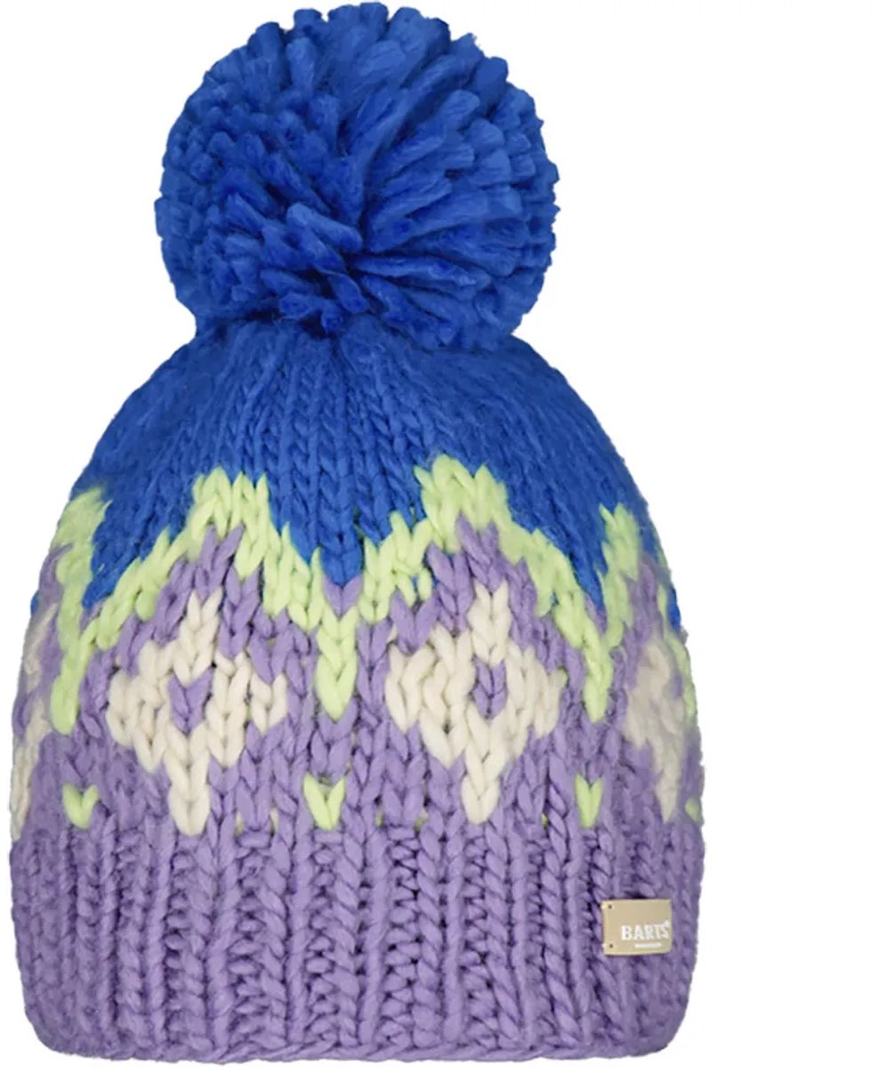 Barts Curley Beanie Paars