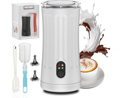 Elektrische Melkopschuimer 4-in-1: Warm & Koud Schuim voor Latte, Cappuccino en Meer