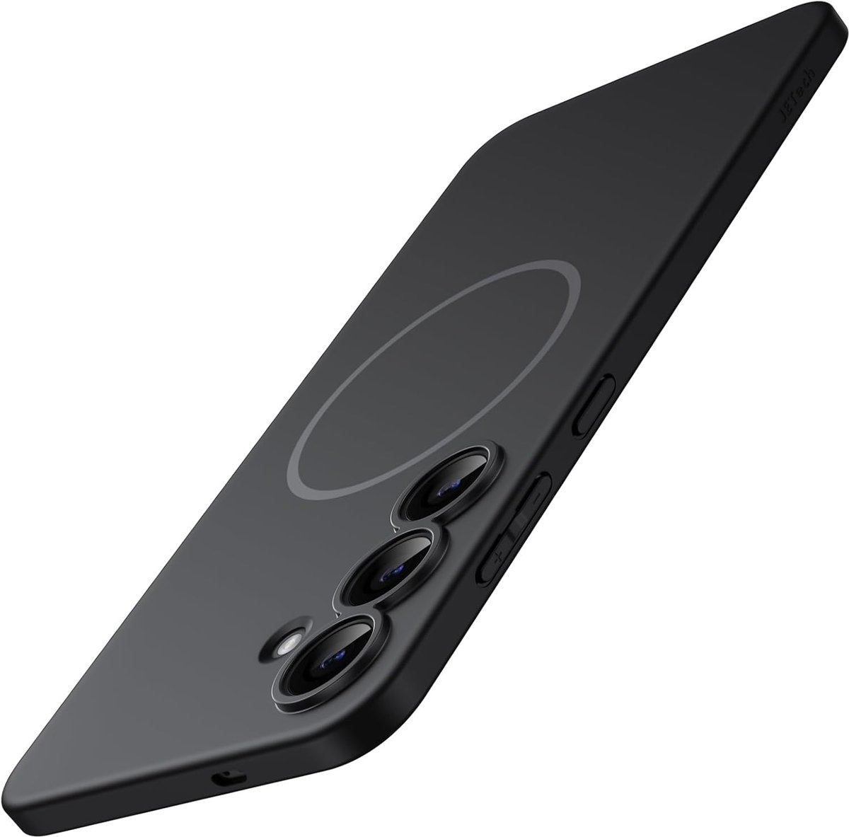 Zandarix Geschikt voor Samsung Galaxy S25 FE - Geschikt voor Mag - Camera Lens Bescherming - Ultradun - Matte Afwerking - Back Cover Hoesje - Zwart