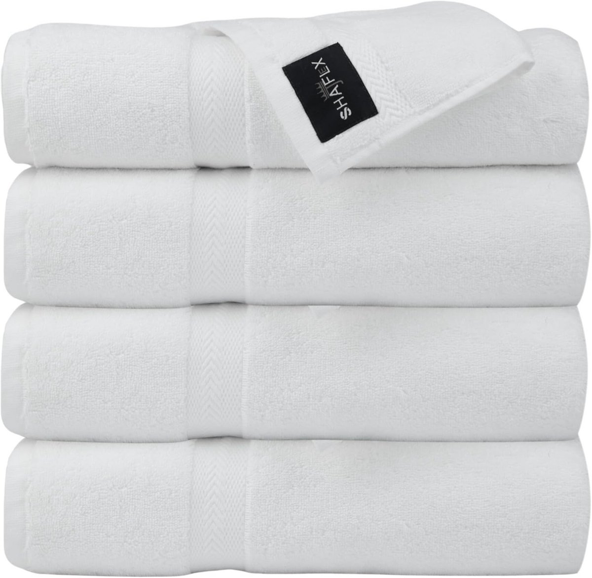 Luxe Katoenen Handdoekenset 4 Delen - Extra Groot en Zeer Absorberend
