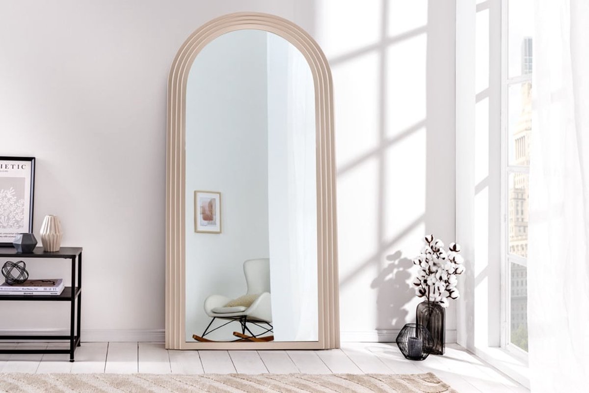 Design wandspiegel ART DECO 160cm grijs - 43155