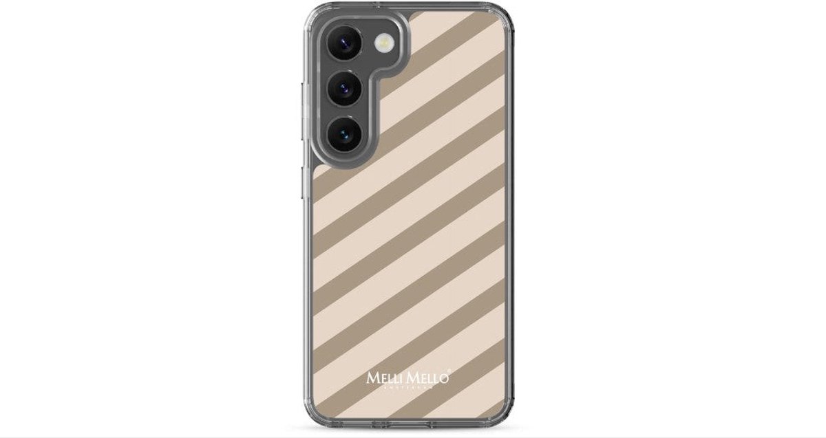 Melli Mello Telefoonhoesje Sand Stripe (Soft case) - Samsung Galaxy S23