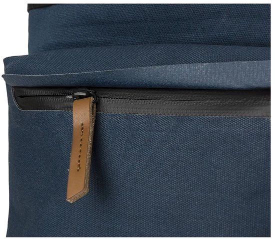 AGU Convoy - Enkele Fietstas - 17L - Blauw - 100% Waterdicht - Met Laptopvak - Click'nGo Systeem - Magnetische Roll-top — afbeelding 3