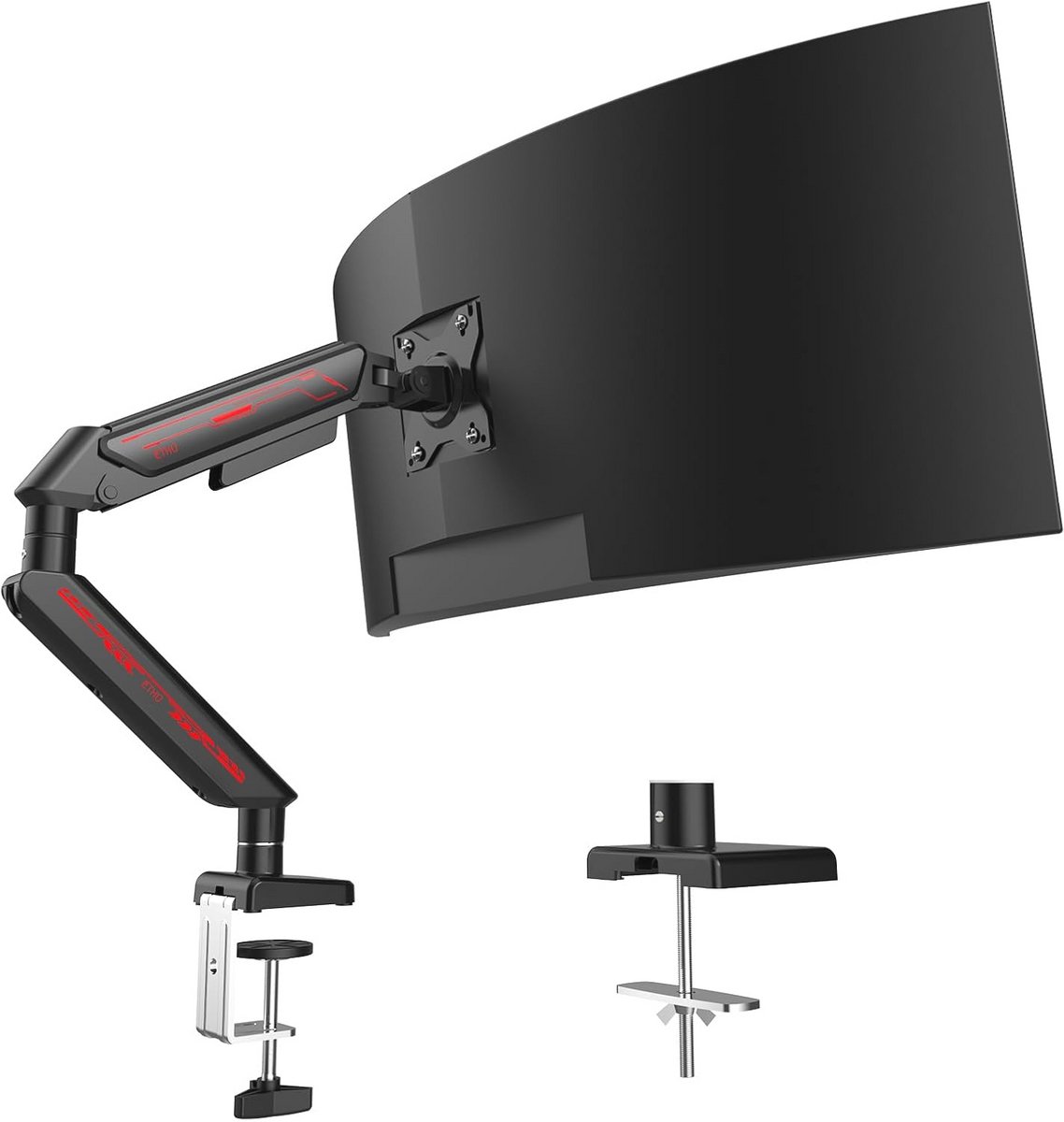 Verstelbare Monitorarm voor Schermen tot 32 inch met C-Klem - Volledige Beweging en Ergonomisch Ontwerp