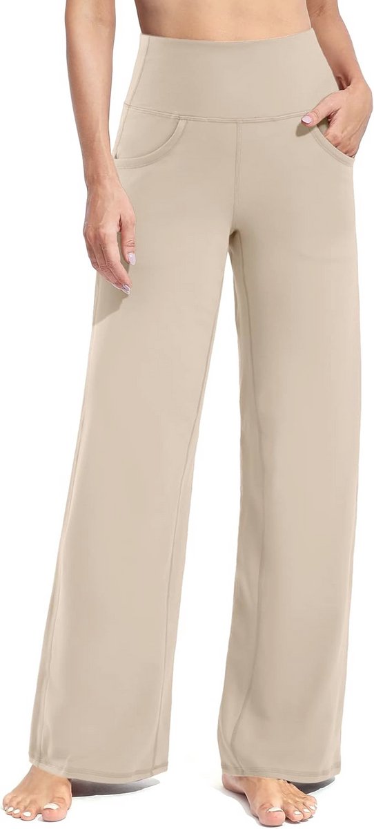 Dames Loose Joggers met Elastic Waist – Comfortabele Trainingsbroek en Lounge Pants