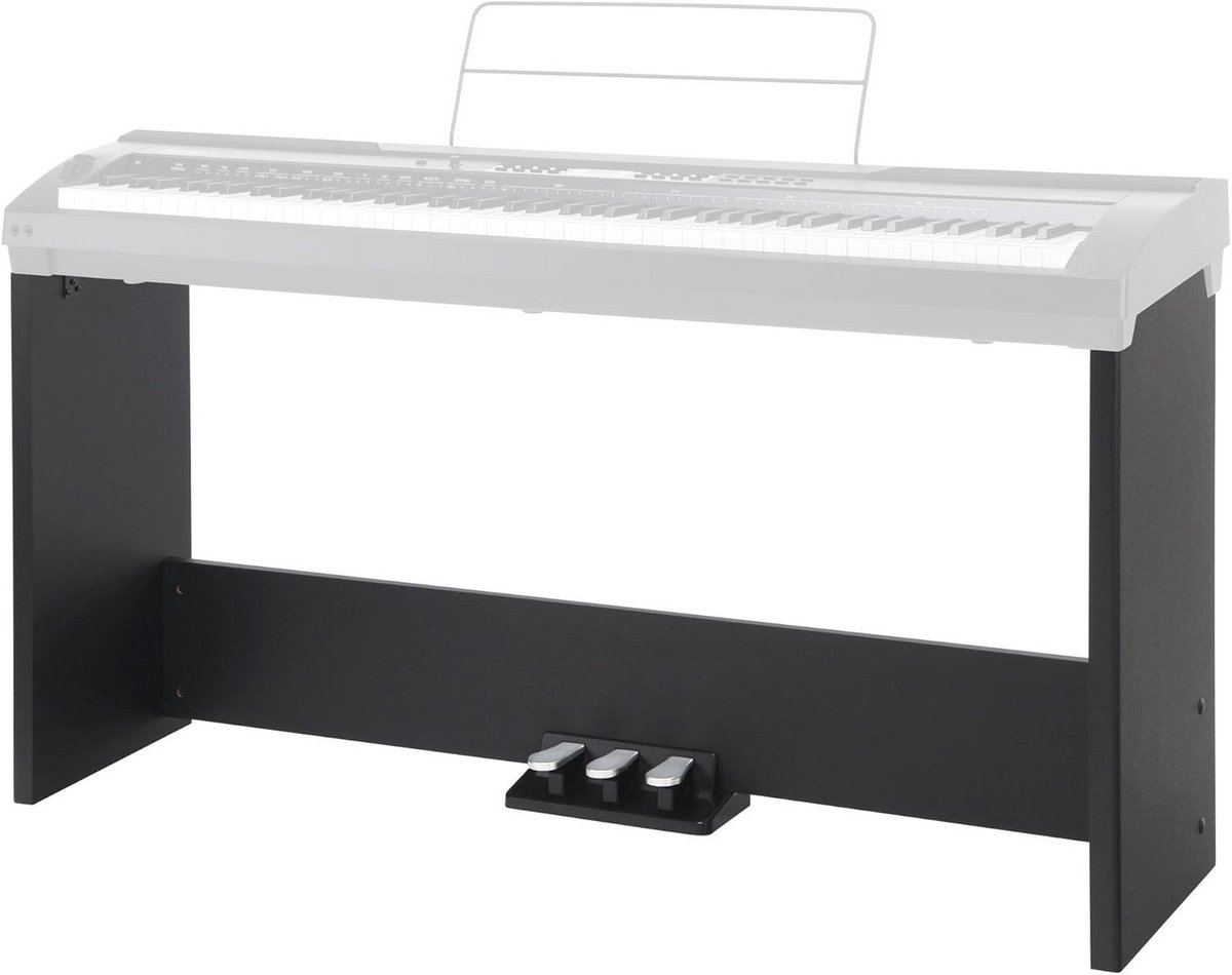 Onderstel voor Stagepiano met 3-Pedaalunit - Stabiel Houten Statief