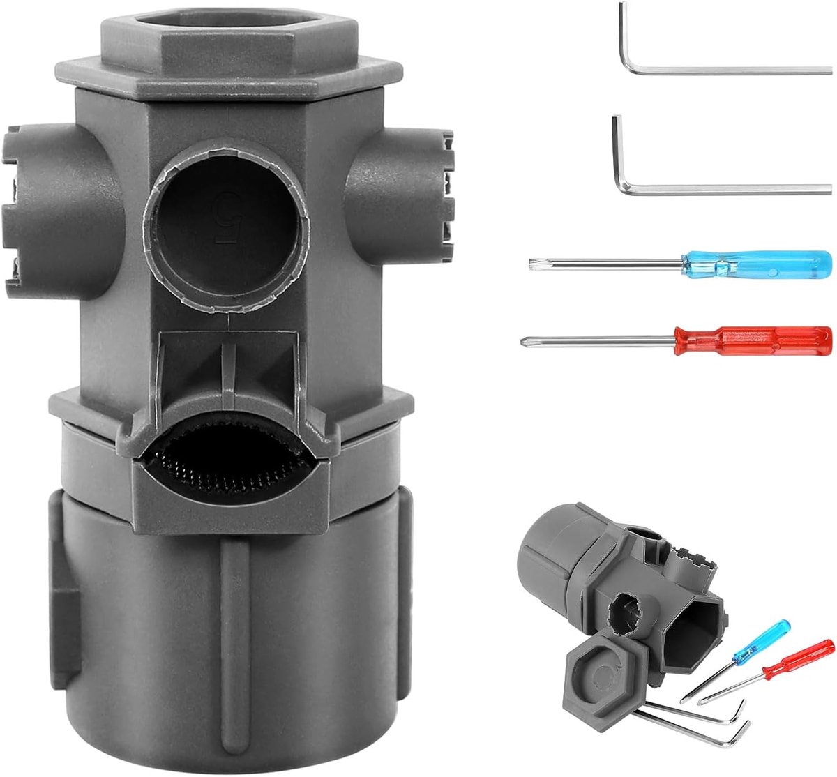 All-in-One Wrench - Tool Set - Water Tap - Sieve Wrench - Multi-Purpose Tool Set voor Faucets - 16 in 1 Tap - Wrench - Tool Set voor Badkamer - Toilet - Wastafel - etc