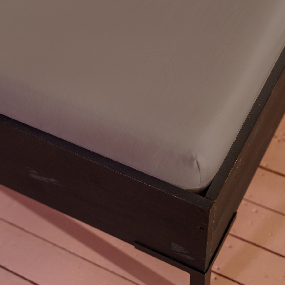 Kayori Shizu Splittopper Hoeslaken Perkal - 200x210cm - 200TC Hotelkwaliteit - Matrasdikte 12 cm - Taupe