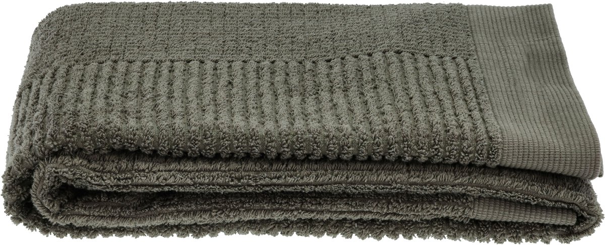 Zone Denmark Classic Handdoeken - 50 x 70 - Hotelkwaliteit - Hoge Absorptie - 100% katoen - 600 g/m2 - Olive Green (groen)