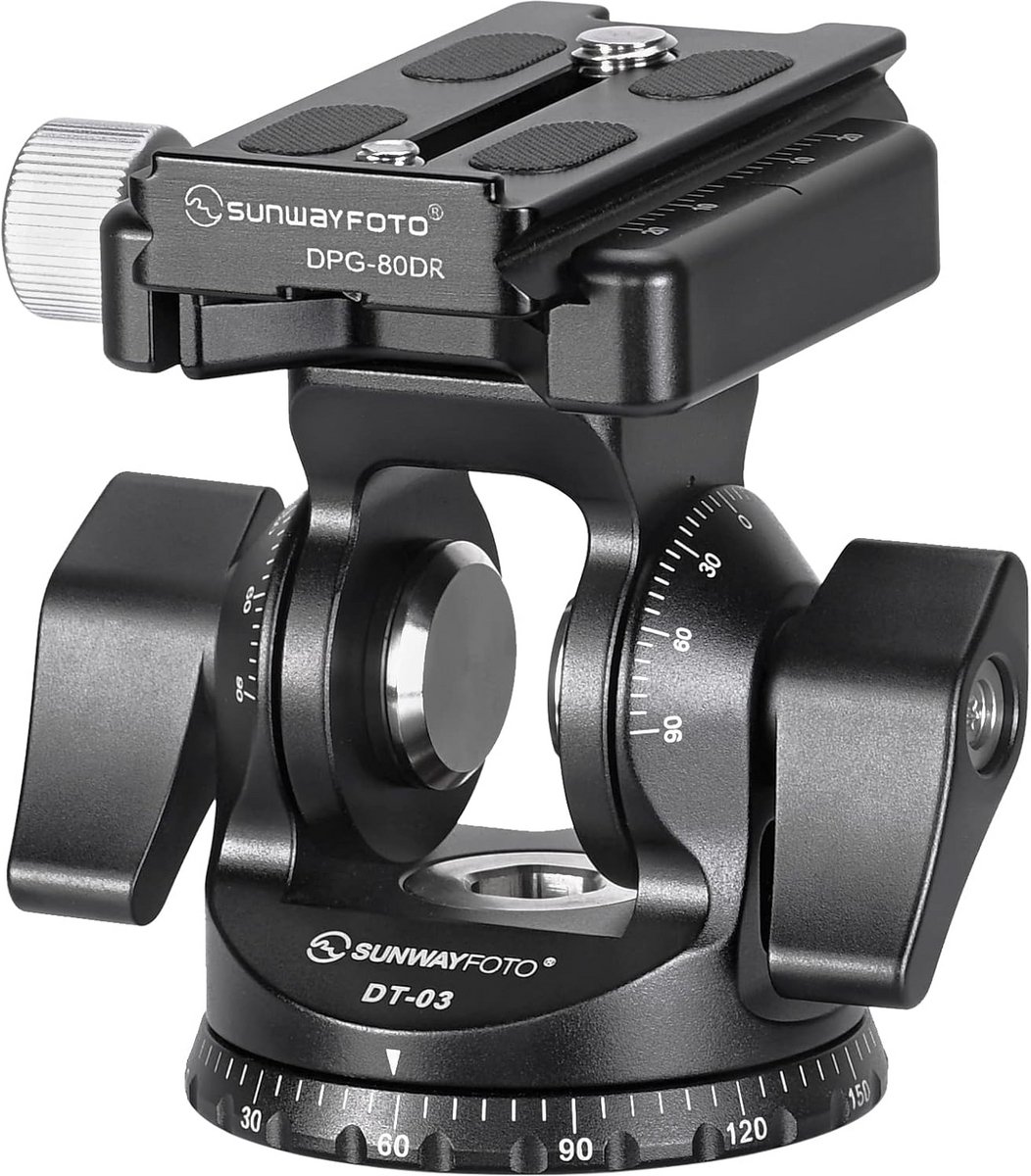 Kantelkop voor Statief en Monopod - 15 kg Draagvermogen