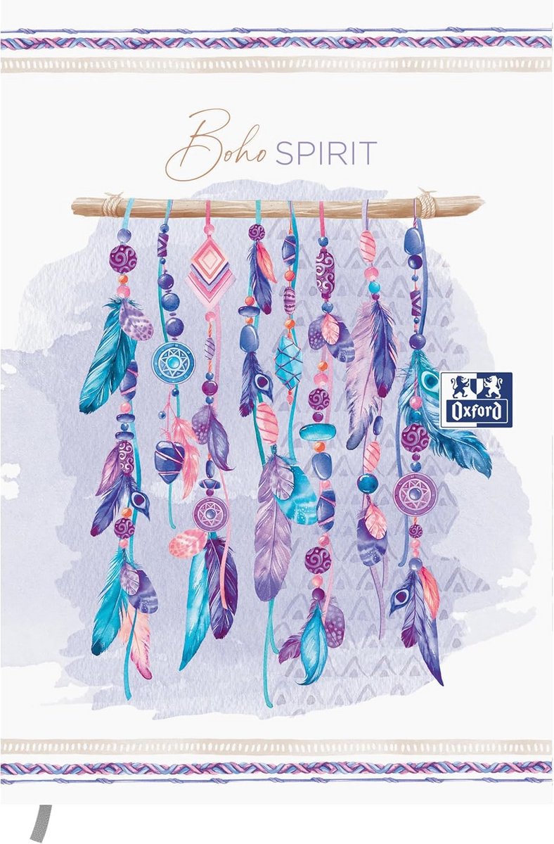 Dagkalender School Planner 2020-2021 Boho Chic Lama Zebra 12x18 cm