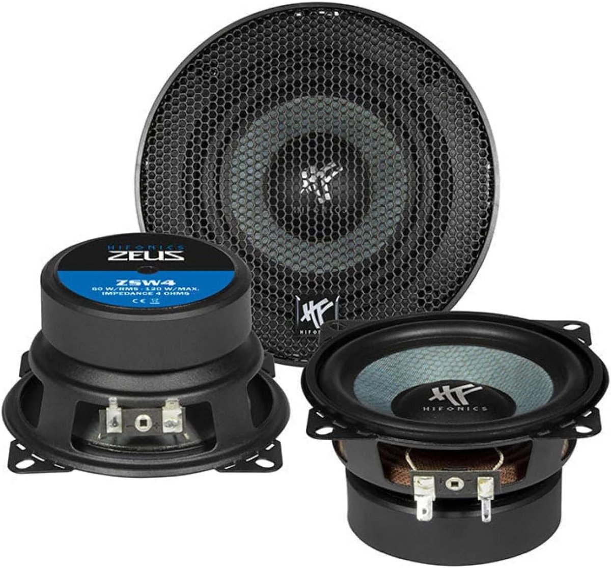 2-Weg Koaxiale Inbouwluidsprekers 10cm 120W