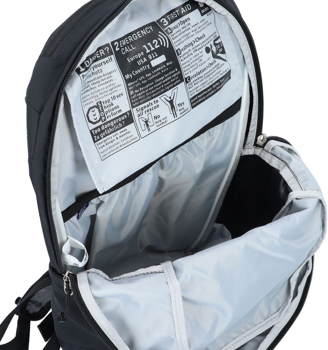deuter Daypack Rugzak Speed Lite 17 Backpack Black Zwart – foto 4