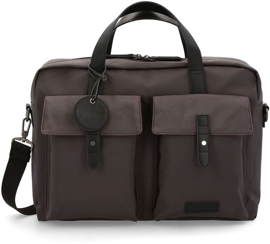 PICARD mallette sac d'ordinateur portable pour ordinateur portable Calahari Business Bag Charcoal gris foncé