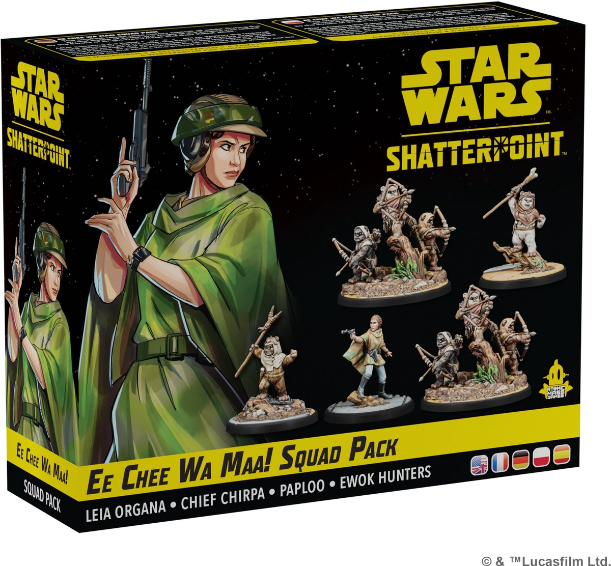 Star Wars Shatterpoint Ee Chee Wa Maa Squad Pack - EN/FR/DE/PL/ES