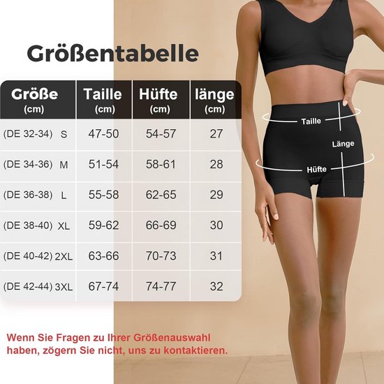 YADIFEN Fietsbroek voor dames, korte onderbroek, hotpants voor dames, lange vrouwen, slips, ondergoed met hoge tailleband, shorts, yoga, party, dagelijks gebruik, 1 pak beige, S