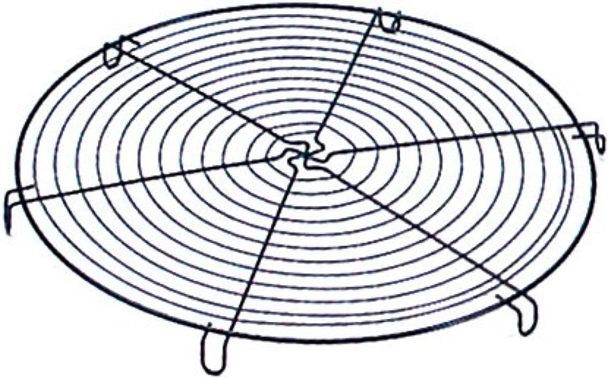 Ronde Taartkoeler voor Gebak en Taarten - Roostermodel