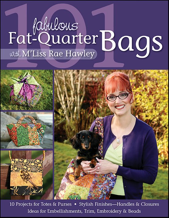 101 Fabulous Fat-Quarter Bags with M Liss Rae Hawley - cover