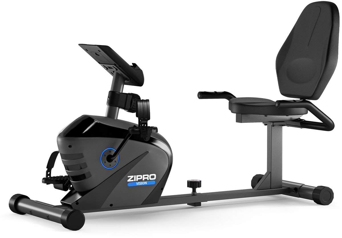 Zipro Vision Hometrainer Magnetisch Zwart 120 kg Max. - afbeelding 2
