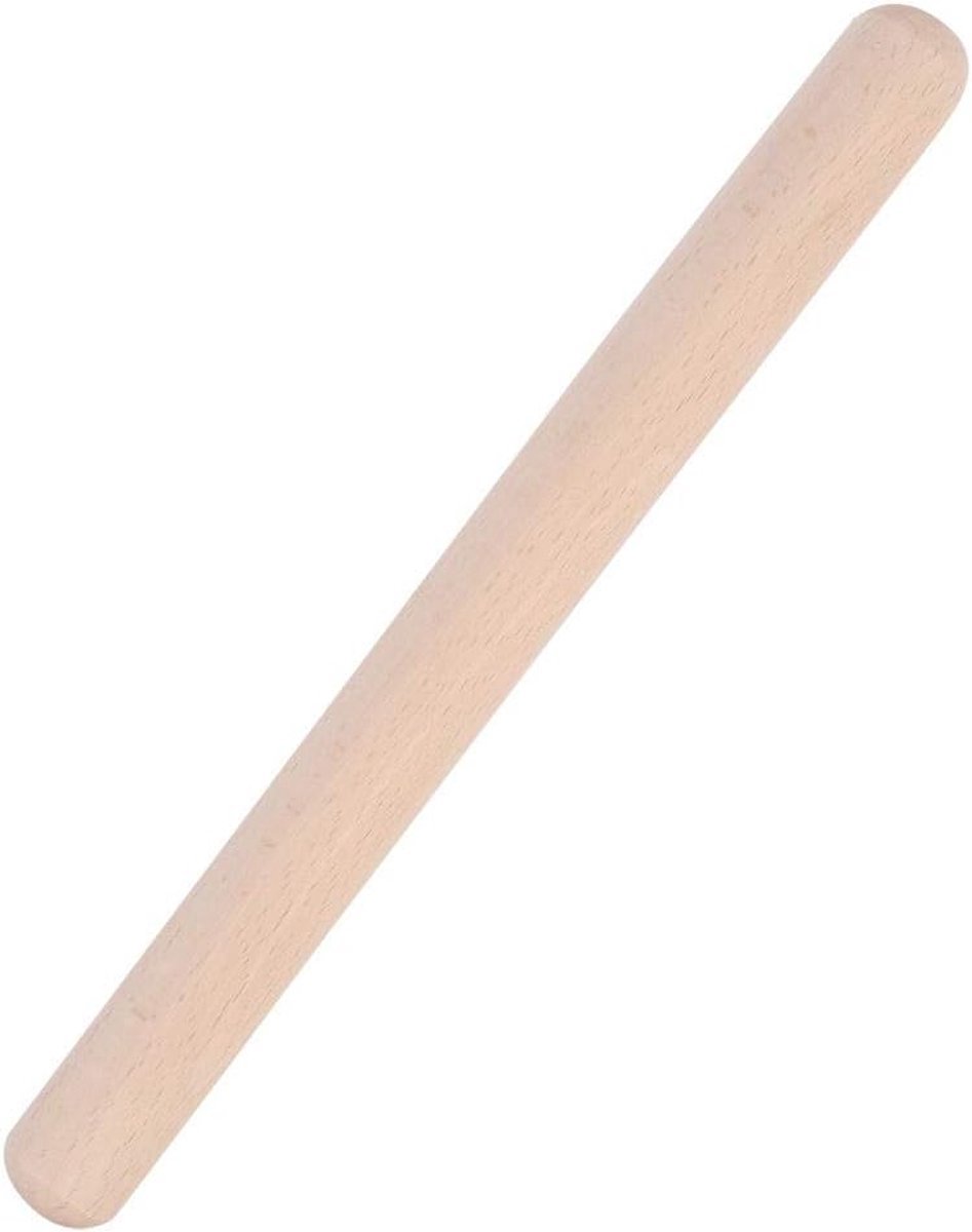 Stunq® Handmatige Houten Deegroller met Uitneembare Schijf - 39 cm Diameter