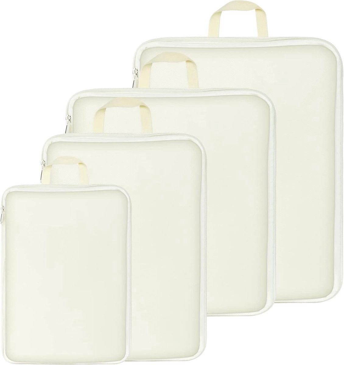 Stunq® Compacte Reismat Organizer Set – Vier Variabele Maten voor Efficiënte Verpakking