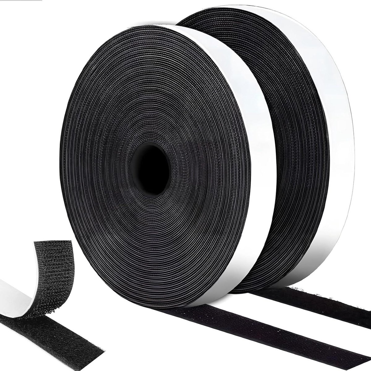 Cosensi - Zelfklevend Dubbelzijdig Plakband 25m x 16mm - Viltstof Sterk - Ramen Fotolijsten Autotapijten - Muggennetten Handgemaakte Stoffen - Fotolijst