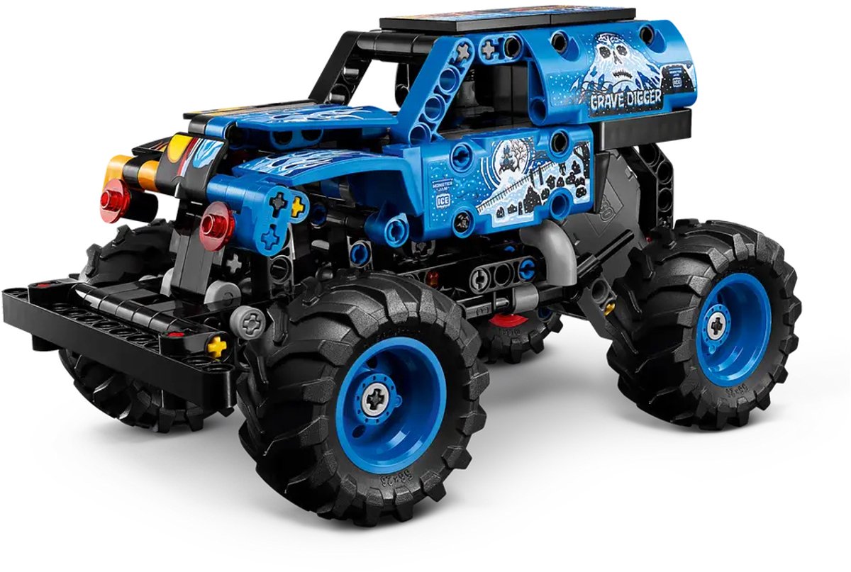 LEGO Technic 42219 - Monster Jam Grave Digger - Vuur & Ijs — afbeelding 16
