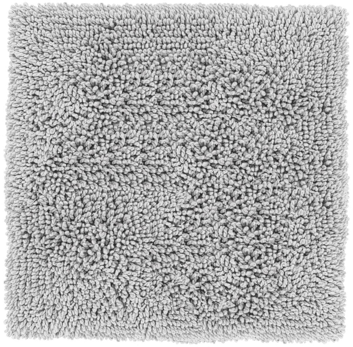 Heckettlane Badmat Fergana - Badkamermat - Antislip tapijt - 60x60 cm - Grijs