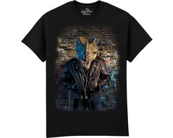 Dinosaurus Nas T-Rex The Coloured House T-shirt 4XL