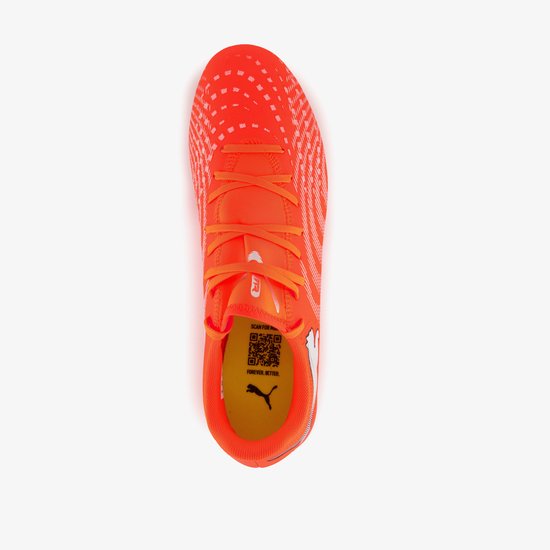 PUMA FUTURE 9 PLAY FG/AG Chaussures de Sport Unisexes - Glowing Red-PUMA White-PUMA Black-PUMA Silver