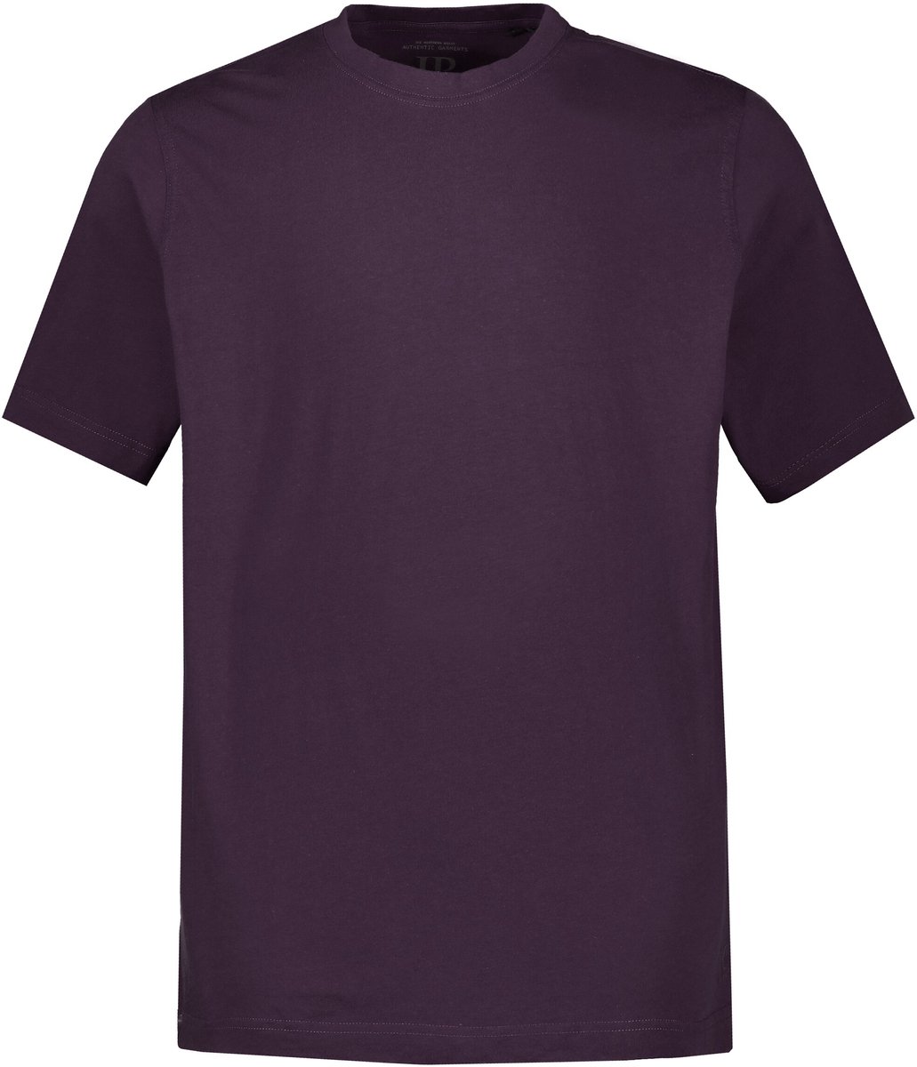 JP 1880 - Heren - T-shirt basic ronde hals gekamd katoen - Púrpura anilina liso - Maat 8XL