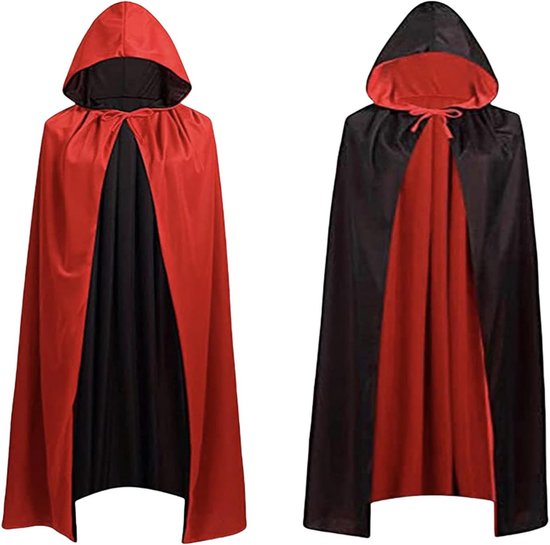 Hier vind je een prachtige Dracula cape voor Halloween