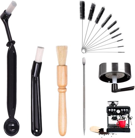 Lelit Reinigungskit: Microfasertuch, Pinsel, Bürste, 29,90 Lelit Reinigungskit: Microfasertuch, Pinsel, Bürste, 29,90