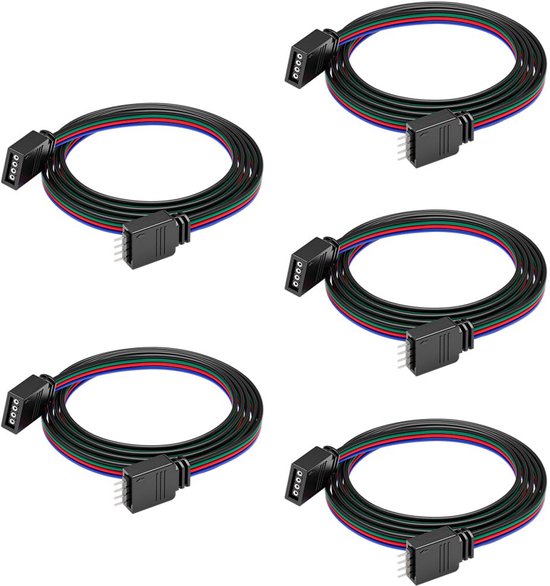 10 Stück 10 mm 4-polige LED-Streifen-Anschlüsse für 10 mm RGB-LED