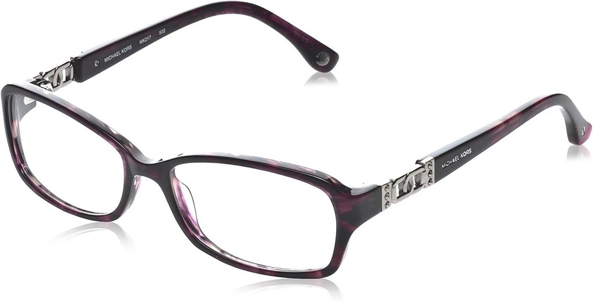 Ronde Dameshorloge met Wijnrode Wijzerplaat en Band (54 mm)