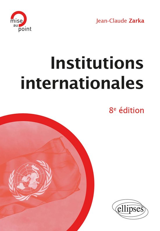 Institutions internationales - cover