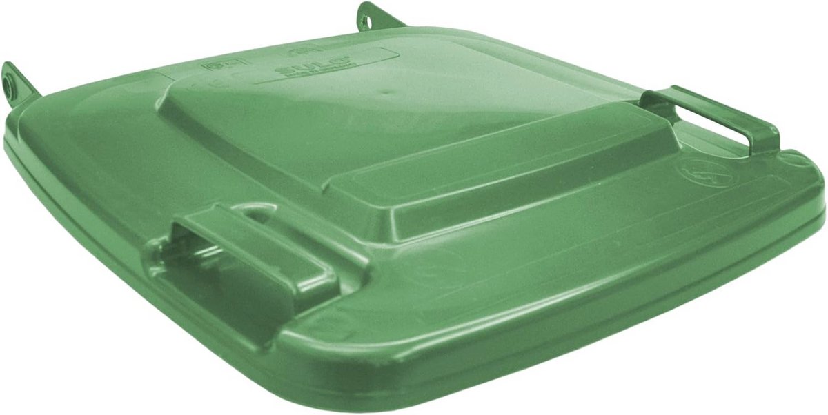 Groene deksel voor MGB afvalcontainer 60/80 liter