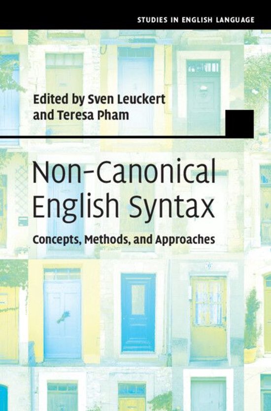 Studies in English Language - Non-Canonical English Syntax - cover