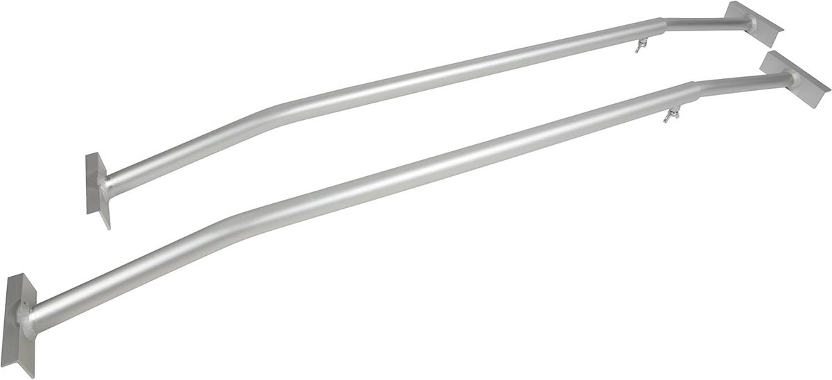 2 x Verstelbare Beugels voor Aanhanger en Zeilen - Aluminium 1000 mm tot 1450 mm