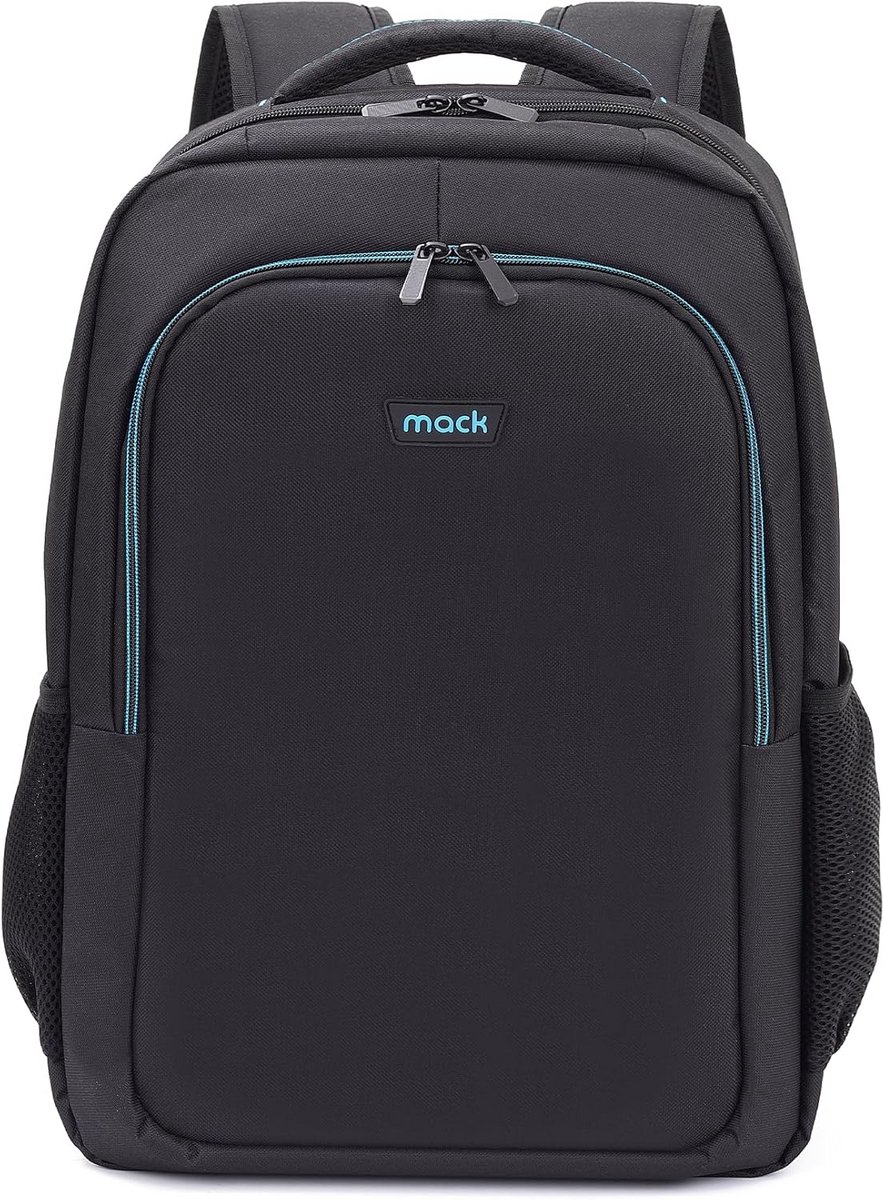 Professionele Laptoprugzak voor 15,6 inch Notebook - Ergonomisch en Stijlvol in Zwart