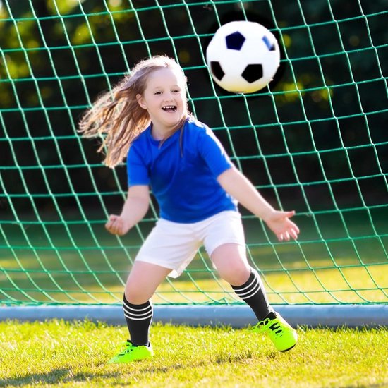 Allecta - Gestreepte Kniehoge Katoenen Voetbalsokken voor Kinderen en Peuters met Uniform Sportdesign van allecta — afbeelding 2