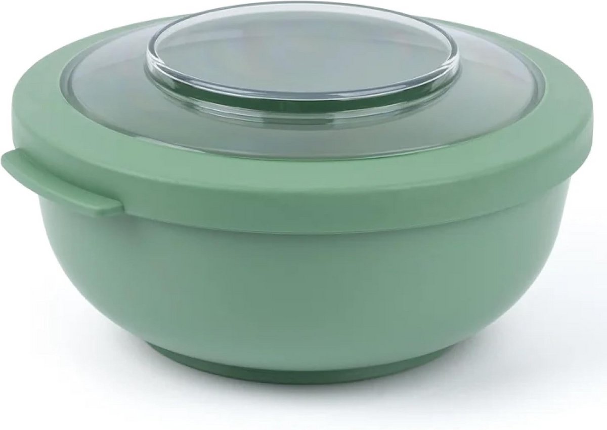 Amuse Tylla Bowl 700 ml - Luchtdichte Voedselbewaardoos met Deksel voor Maaltijdvoorbereiding en Snacks - BPA-vrij, Geschikt voor Vriezer en Vaatwasmachine - Saai
