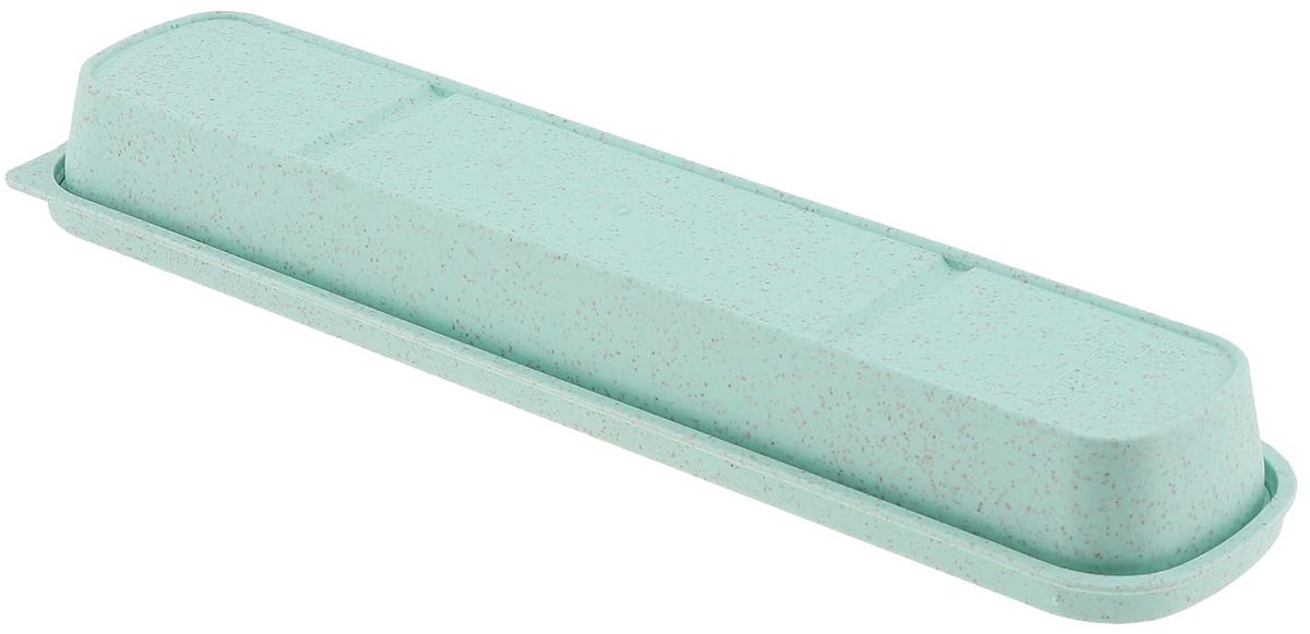 Unyqoos® Compacte draagbare bestekhouder voor dagelijks gebruik en reizen