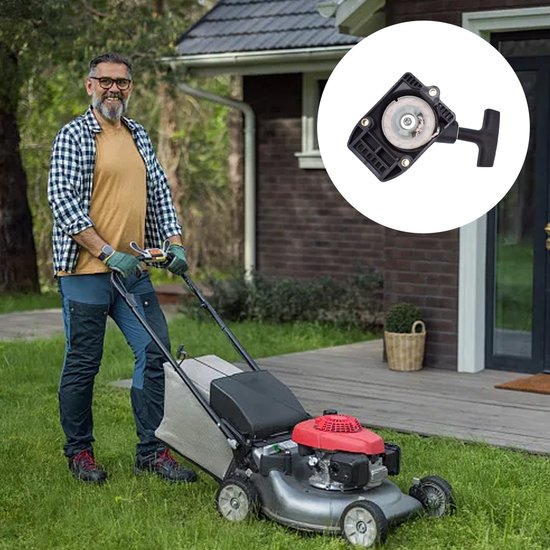 Terugslagstarter Stihl - Compatibel FS75 FS80 FS85 FR85 - Vervangt onderdeel 4137190 4000 - Robuust en duurzaam - Eenvoudige installatie - Bosmaaier onderhoud - Zwart van Merkloos	 — afbeelding 3