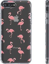 BeHello Premium Gel Case Flamingo voor iPhone 8 Plus  7 Plus
