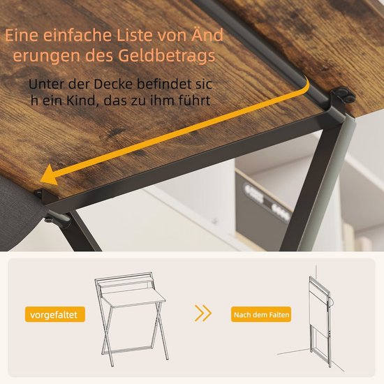 Compact L-vormig Gaming Bureau met Opbergplanken - 120 cm Zwart — afbeelding 3